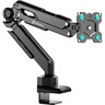 ONKRON Monitor Arm Desktop Mount for 13” to 34-Inch LCD LED Screens up to 10 Kg, Black