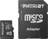 PATRIOT microSD 16GB;UHS-I, SDXC, U1, C10;up to 80MB/s read