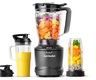 Nutribullet blender NBF550DG SmartSense 1500 Combo, crni