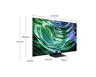 SAMSUNG OLED televizor QE55S90DAEXXH, 4K Ultra HD, Smart TV, NQ4 AI Gen2 Processor, HDR+, Motion Xxcelerator 144Hz, Black