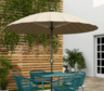 Koopman suncobran 325 cm Shangai – krem