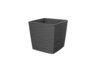 GARDINO Saksija Finesa kvadrat 25x25x23 Antracit