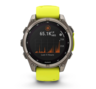 GARMIN Fenix 8 SOLAR Sapphire Amp Yellow graphite (010-02906-21), 47 mm, pametni sat
