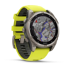 GARMIN Fenix 8 SOLAR Sapphire Amp Yellow graphite (010-02906-21), 47 mm, pametni sat