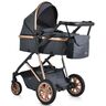 MONI dječija kolica 2 u 1 Midas, black