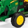 Licencirani PEG PEREGO bager na akumulator John Deere Ground Force Loader