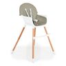 CANGAROO drvena hranilica 2 u 1 Gelato, Grey