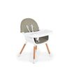 CANGAROO drvena hranilica 2 u 1 Gelato, Grey