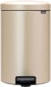 Brabantia Newicon Pedal kanta za smeće 20l, champagne 304460