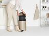 Brabantia Newicon Pedal kanta za smeće 20l, champagne 304460
