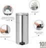 Brabantia Newicon Pedal kanta za smeće 30l, mat inox 114380