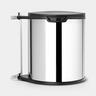 Brabantia ugradbena kanta za smeće 15l 418181 brillant steel