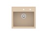 SINK SOLUTION sudoper NATURA 60 PLUS, bež