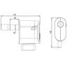 Inverto LNB Quad, sum: 0.1dB, vodonepropusan, Extra dugi vrat - IDLB-QUDL24-MULTI-OPP