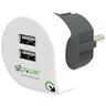 q2power Punjač kućni za smartphone, tablete, 2 x USB, 2.4A - DUAL USB CHARGER EUROPE
