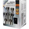 home Solarna vrtna LED lampa, metalna, set 4 komada - MX 804/4