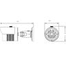 Eule Kamera IP, 2.4MP, PoE, 1/2.8" HD Lens, 3.6mm, IR20, Cloud - CAM-20IP2