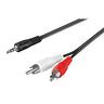 ZED electronic Činč na Jack 3.5mm kabel, dužina 1.5 met. - AK32C/1,5