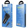 hoco. Auto punjač za Lightning kabelom,  1 x USB, 2.4 A max. - Z21A Ascender Lightning