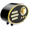 hoco. Zvučnik bežični, Bluetooth,retro, 1200 mAh, 5 h, 5 W, crna - BS25 Time, Bluetooth, retro, black