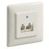 ZED electronic Mrežna / ISDN utičnica, 2 x RJ45 - M-UT/2