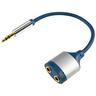 home Jack 3.5mm muški na Jack 3,5mm ženski x 2, dužina 15cm - AC 16M