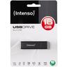 (Intenso) USB Flash drive 16GB Hi-Speed USB 2.0, ALU Line - USB2.0-16GB/Alu-a
