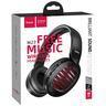 hoco. Slušalice bežične / žične, Bluetooth/ AUX, TF kartica - W23 Brilliant Black