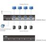 Valueline VGA switch, 4 x 4 audio/video + RS232 - VM0404-AT-G