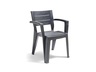 BICA stolica EMMA - grafit siva