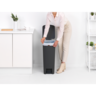 Brabantia StepUp pedal kanta za smeće 40l, tamnosiva 237