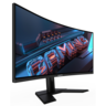 GIGABYTE monitor G34WQCP gaming zakrivljeni, 34, UWQHD, VA, 350 cd/m2,  AMD FreeSync Premium, HDR400, HDMI, DP, 180Hz, 1ms