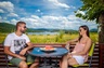 Green Bay vrtni stol Como – sivi