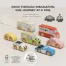 Le Toy Van  Set drvenih autića - Vintage