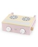 Label Label Drveni prenosni šporet - Pink