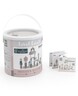 Label Label Drvene kocke za gradnju 50 kom - Pink