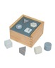 Label Label Drvena kutija za sortiranje oblika - Blue