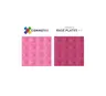 Connetix Tiles - Pastel osnovna ploča Pink &amp; Berry 30X30cm (2 kom)