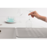 Brabantia silikonska podloška za odlaganje posuđa, siva