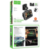 hoco. Auto kamera, 2 Mpxiel, Dual Camera, FullHD, microSD - DV3