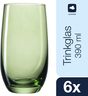 Leonardo set 6 čaša SORA 270ml zelene