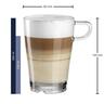 Leonardo set 2 šoljice SENSO za Latte Macchiato s kašikicama 350 ml