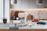 Smeg aparat za espresso kafu ECF02CREU, krem