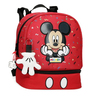 Disney školski ruksak 28 cm termo, Mickey Things, crveni