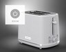 TESLA toster TS400GX, 930W, White