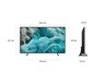 SAMSUNG QLED televizor QE50Q7FAAUXXH, 4K Ultra HD, Vision AI Smart TV, Q4 AI Processor, One UI Tizen, Crni