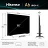 Hisense LED televizor 85A6Q, 4K Ultra HD, Smart TV, VIDAA Smart OS, Dolby Vision, Game Mode PLUS, Crni