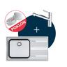 Franke set sudoper Smart SRX 611-86 LB desni + česma ORBIT DOCCIA
