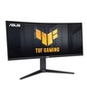 ASUS TUF monitor VG34VQEL1A gaming zakrivljeni, 34, UWQHD, VA, 300 cd/m2, Adaptive Sync, sRGB, HDR10, HDMI, DP, USB, 100 Hz, 1ms