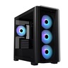 ASUS kućište A23 PLUS TG ARGB Black, Micro-ATX,4x ARGB fans